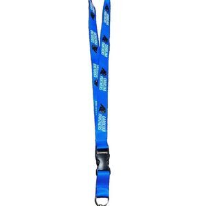 Carolina Panthers Blue‎ Lanyard With Clasp and Keychain